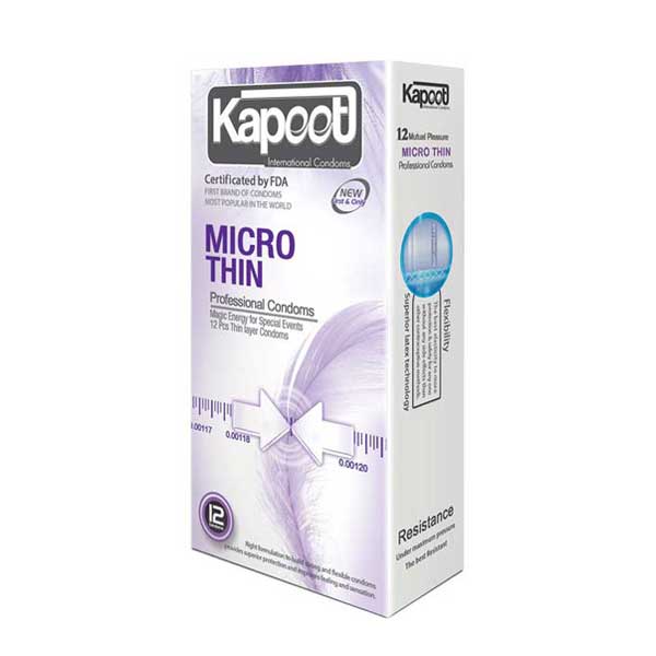 کاندوم نازک کاپوت Kapoot Micro Thin